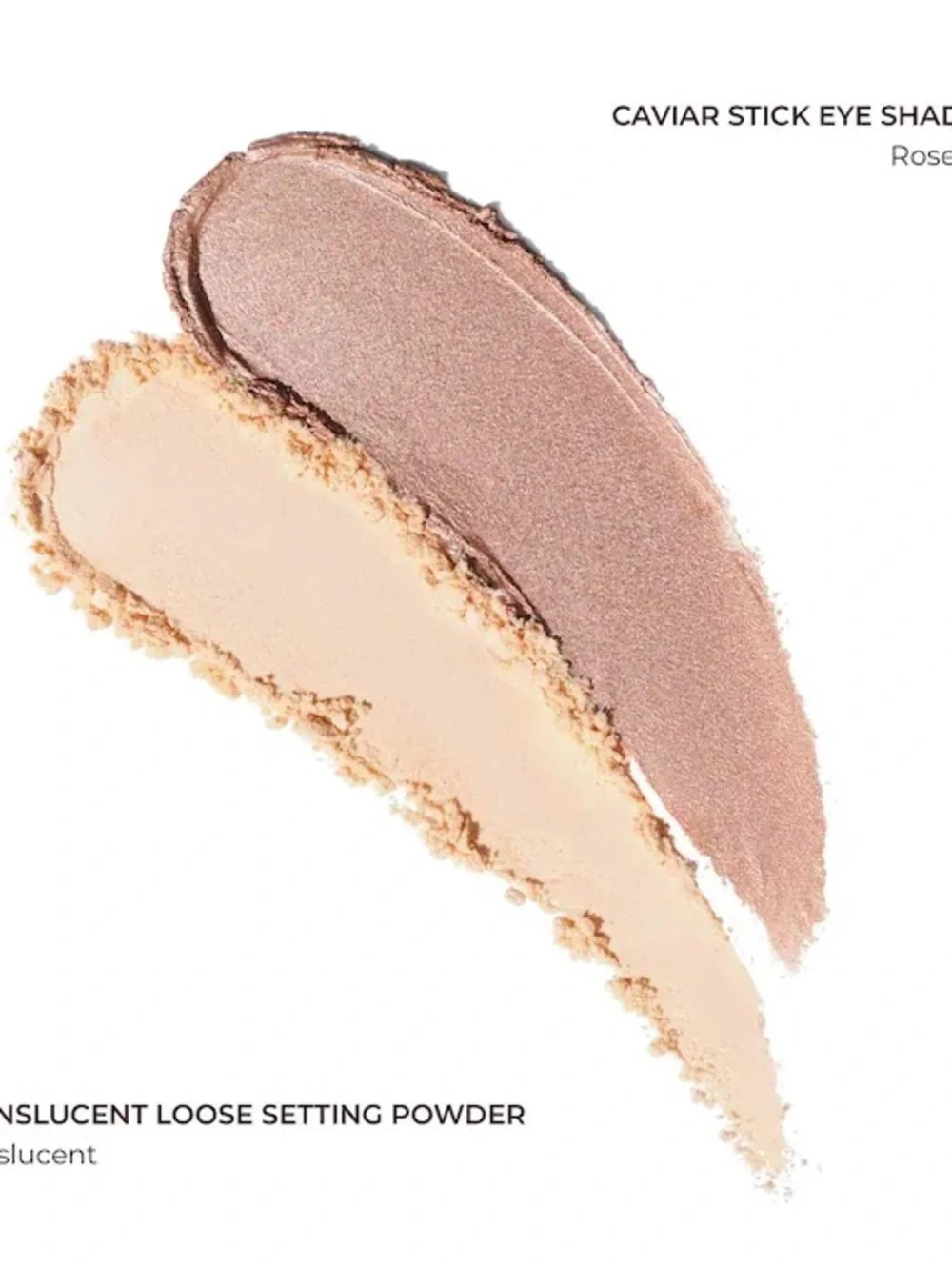 NIB- Laura Mercier Setting Powder & Highlight Stick Duo in Cream-Beige and Black